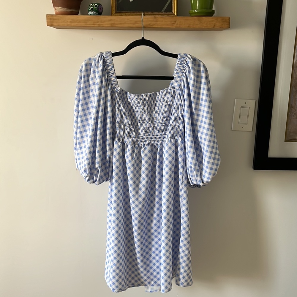 SOKIE COLLECTIVE PUFF SLEEVE DRESS